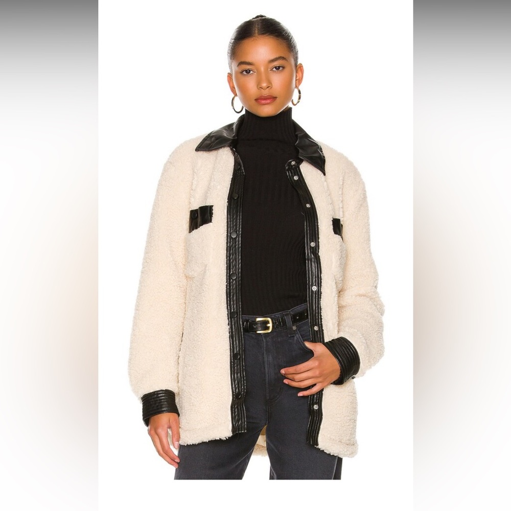 Blanknyc Sherpa jacket. Never worn. No tags.